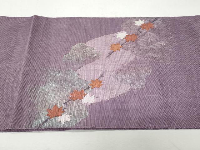 平和屋着物＊夏物　太鼓柄袋帯　楓　正絹　逸品　CAAW7014fb 平和屋着物＊夏物 太鼓柄袋帯 楓 正絹 逸品 CAAW7014fb