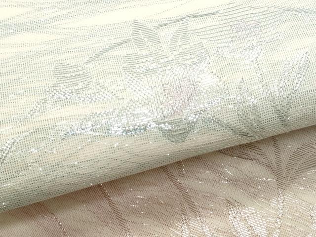 平和屋着物＊夏物 六通柄袋帯 桔梗 銀糸 正絹 逸品 CAAW7029fbの通販は
