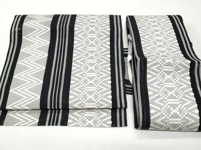 平和屋着物＊夏物　つけ帯　献上柄　正絹　逸品　CAAW7035fb