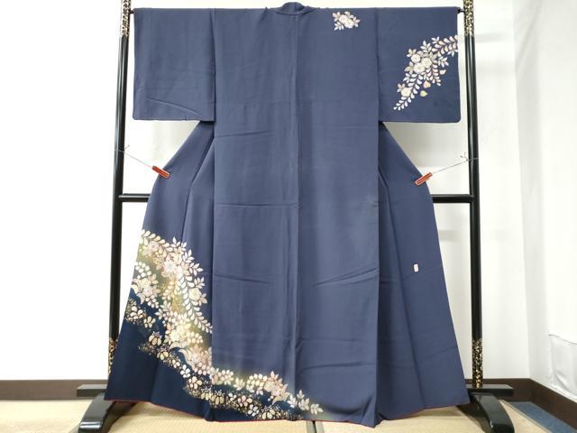 平和屋着物●越後十日町の一流染匠　桐屋・翠山工房　訪問着　辻が花　手描き　暈し染め　金彩　やまと誂製　正絹　逸品　CAAW7232yc