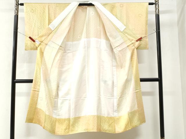 平和屋着物○長襦袢 無双仕立て 辻が花地紋 暈し染め やまと誂製 正絹