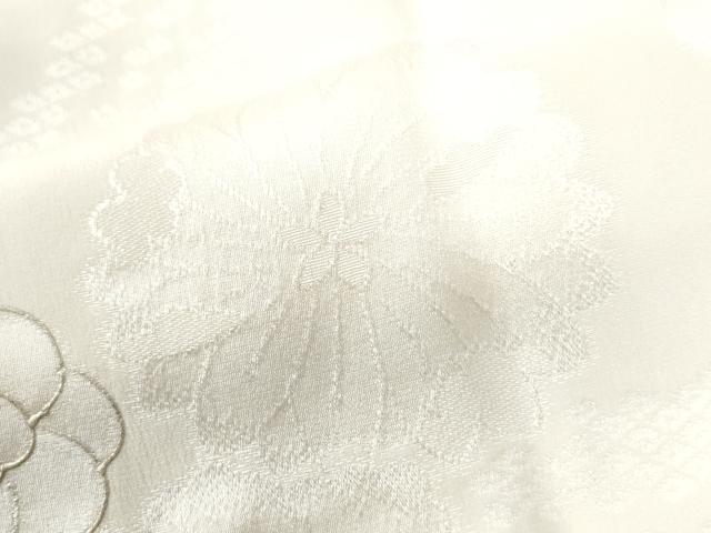 平和屋着物●長襦袢　袷　舞花文　銀彩　正絹　逸品　未使用　CAAW7316yc 平和屋着物○長襦袢 袷 舞花文 銀彩 正絹 逸品 未使用 CAAW7316yc