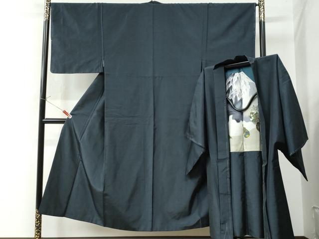 平和屋着物●男性　本場大島紬　アンサンブル　吉祥文　正絹　逸品　未使用　CAAW7419yc