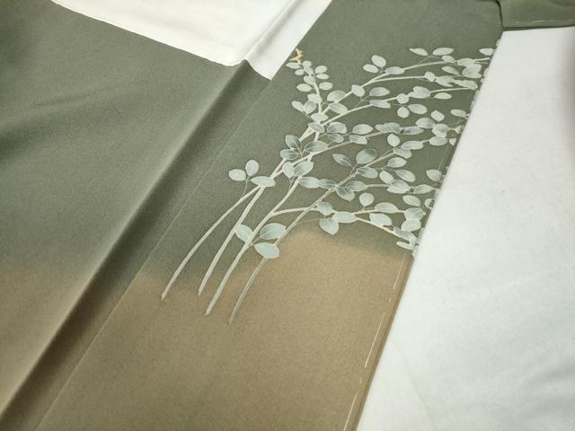 平和屋着物●十日町友禅作家　関口遼一　訪問着　童子遊び　暈し染め　正絹　逸品　未使用　CAAW7495yc