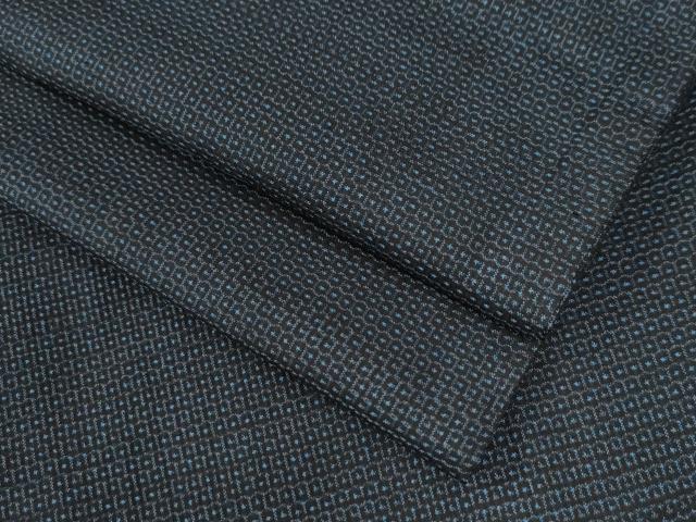 平和屋着物●男性　本場大島紬　100亀甲　総詰め　正絹　逸品　CAAW7556yc