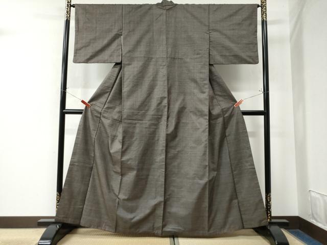 平和屋着物●本場大島紬　100亀甲　総詰め　正絹　逸品　CAAW7638yc 平和屋着物○本場大島紬 100亀甲 総詰め 正絹 逸品 CAAW7638yc