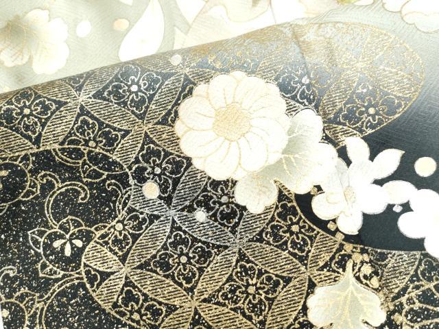 平和屋着物○訪問着 辻が花 暈し染め 金彩 正絹 逸品 CAAW7652yc