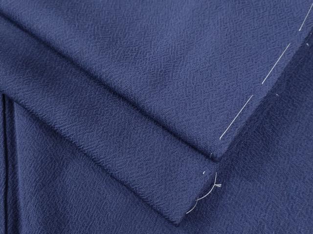 平和屋着物●上質な色無地　深紫色　正絹　逸品　未使用　CAAW7708yc