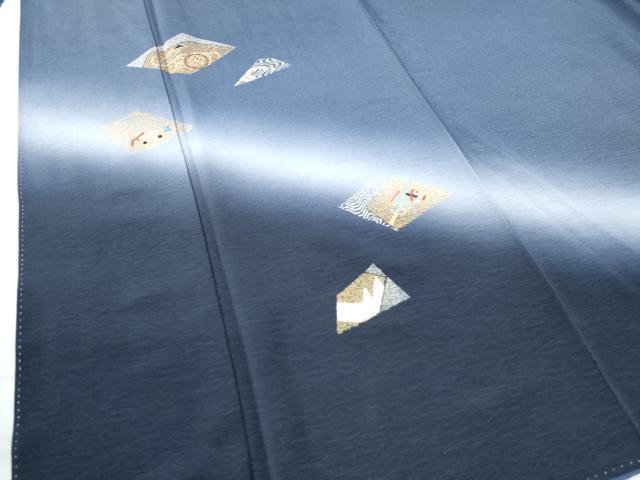 平和屋着物●訪問着　吉祥玩具文　暈し染め　金彩　正絹　逸品　CAAW7713yc 平和屋着物○訪問着 吉祥玩具文 暈し染め 金彩 正絹 逸品 CAAW7713yc