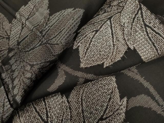 平和屋着物●本場大島紬　割り込み絣　桐　正絹　逸品　CAAW7844yc