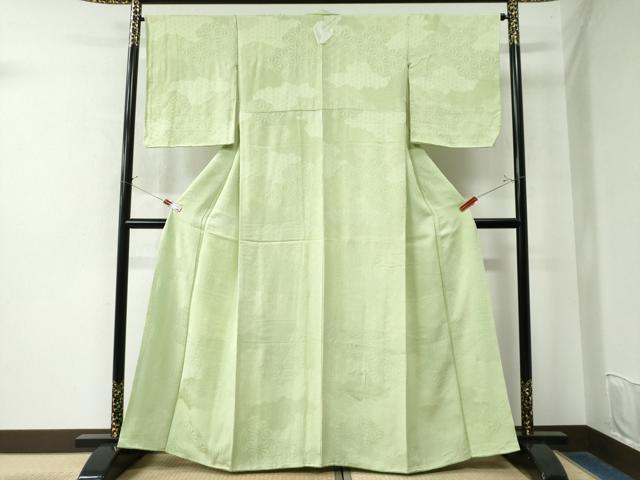 平和屋着物□極上 色無地 夢慕情 鉄色 反端付き 逸品 未