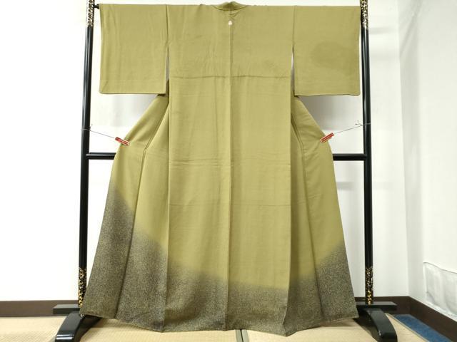 平和屋着物●豪華色留袖　たたき染め　正絹　逸品　CAAW8026yc