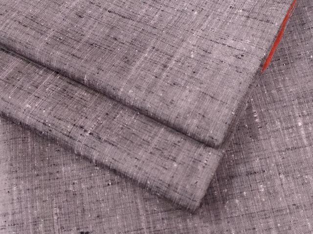 平和屋着物●上質な紬　霞文　正絹　逸品　CAAW8338yc