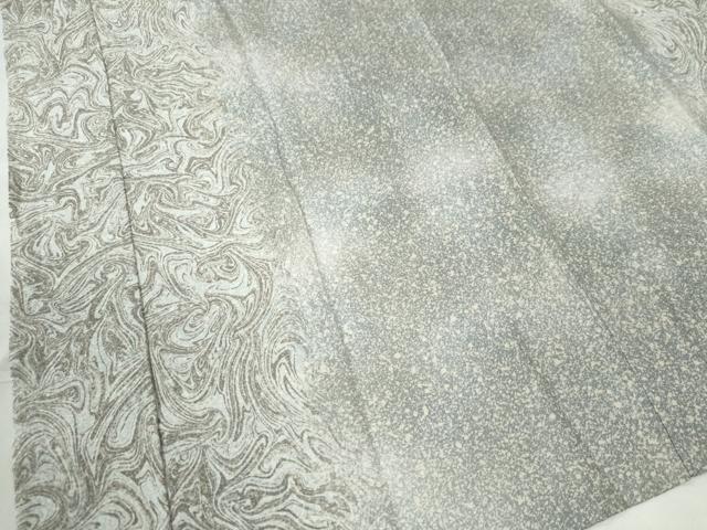 平和屋着物●長襦袢　無双仕立て　墨流し文様　暈し染め　正絹　逸品　CAAW8388yc 平和屋着物○長襦袢 無双仕立て 墨流し文様 暈し染め 正絹 逸品 CAAW8388yc