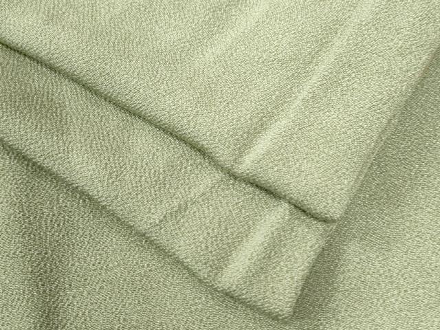 平和屋着物●江戸小紋　鮫小紋柄　鬼しぼ縮緬　正絹　逸品　CAAW8430yc