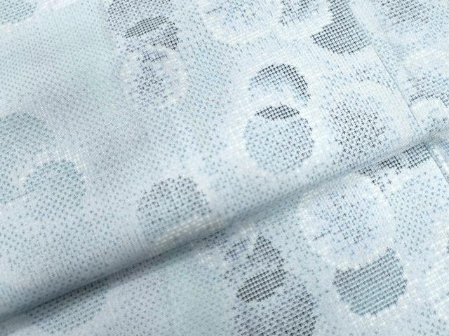 平和屋着物○都喜ヱ門 本場大島紬 9マルキ 清遊の舞 藤