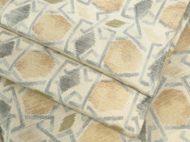 平和屋着物●上質な紬　吉祥文　松坂屋扱い　正絹　逸品　CAAW8587yc