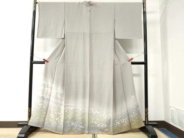 平和屋着物●豪華色留袖　作家物　駒刺繍　吉祥丸文　暈し染め　金彩　正絹　逸品　未使用　CAAW8669yc