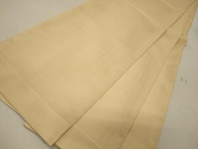 平和屋着物＊夏物　全通柄袋帯　卵色　正絹　逸品　CAAW8945oy 平和屋着物＊夏物 全通柄袋帯 卵色 正絹 逸品 CAAW8945oy