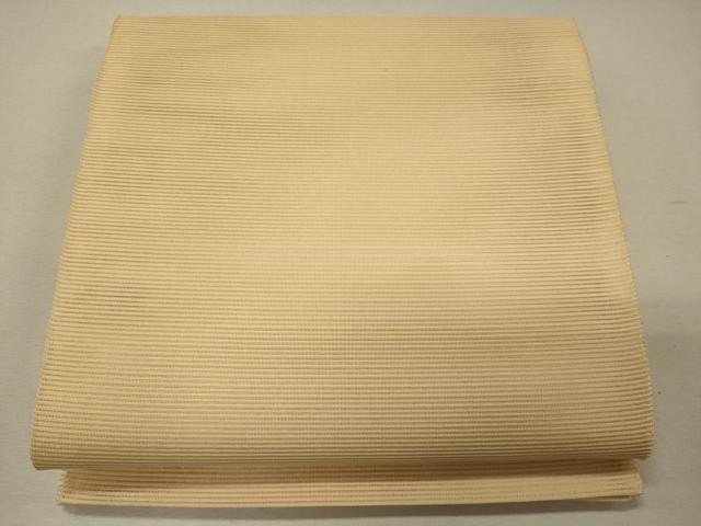 平和屋着物＊夏物　全通柄袋帯　卵色　正絹　逸品　CAAW8945oy