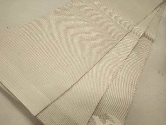 平和屋着物＊夏物 太鼓袋帯 絽綴れ 立波文 金銀糸 正絹 逸品 CAAW8975oy