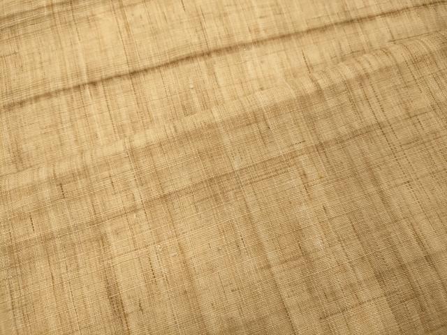 平和屋着物＊夏物　九寸名古屋帯　霞文　麻　逸品　CAAW9034oy 平和屋オンライン｜リユースでサステナブル｜夏物帯コレクション一覧