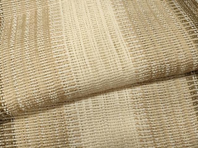 平和屋着物＊夏物 八寸名古屋帯 間道 正絹 逸品 CAAW9098oy