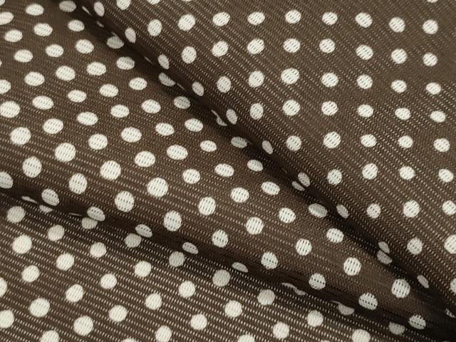 平和屋着物＊夏物　小紋　絽　大小あられ　洗える着物　未使用　CAAW9873gh