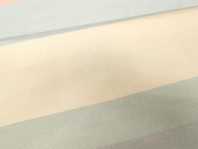 平和屋着物●両面　全通柄　本袋帯　横段花文　金糸　正絹　逸品　CAAX0524yk 平和屋着物○両面 全通柄 本袋帯 横段花文 金糸 正絹