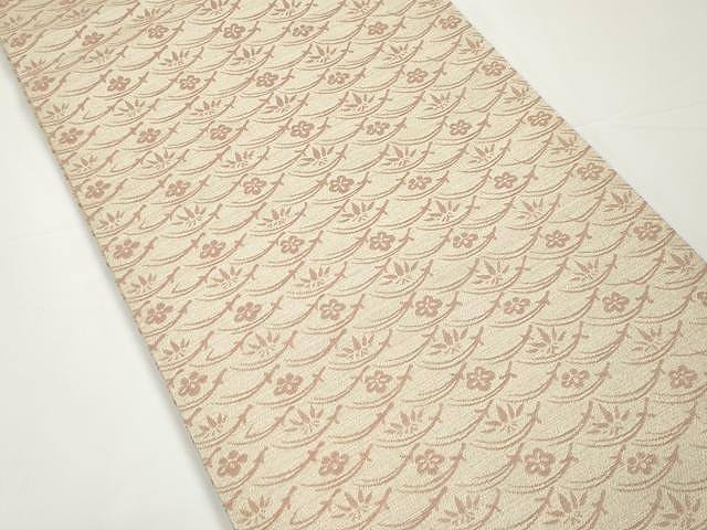 平和屋着物○西陣 両面 全通柄袋帯 立涌花文 反端