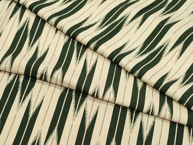 平和屋着物●長襦袢　無双仕立て　矢羽根文様　正絹　逸品　CAAX0830vf