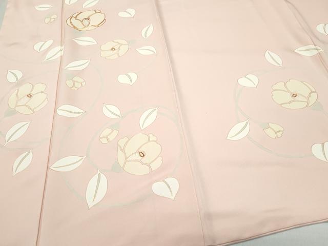 平和屋着物○訪問着 駒刺繍 椿 金彩 正絹 逸品 CAAX0846vfの通販はau