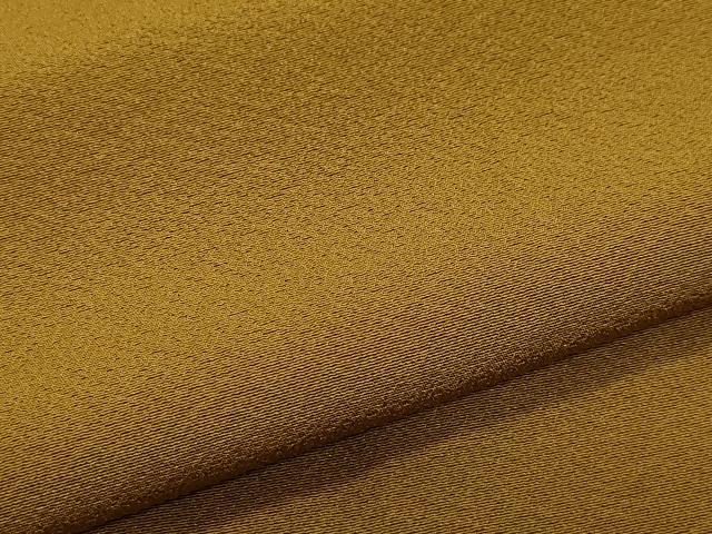 平和屋着物○上質な色無地 作家物 芝翫茶色 正絹 逸品 未使用