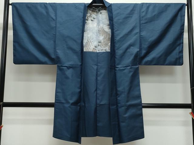 平和屋着物○男性 紬 アンサンブル 吉祥文 正絹 逸品 CAAX0965vf 