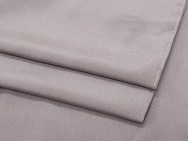 平和屋着物●上質な色無地　梅鼠色　さが美扱い　正絹　逸品　CAAX0976vf