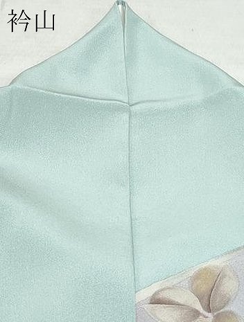 平和屋着物○訪問着 作家物 花唐草文 金彩 鈴乃屋扱い 正絹 逸品