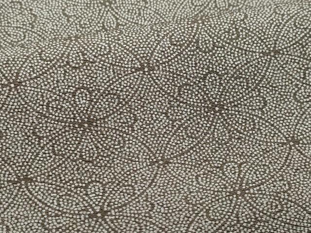 平和屋着物○江戸小紋 伝統工芸士 砂川健一 七宝花文 正絹 逸品