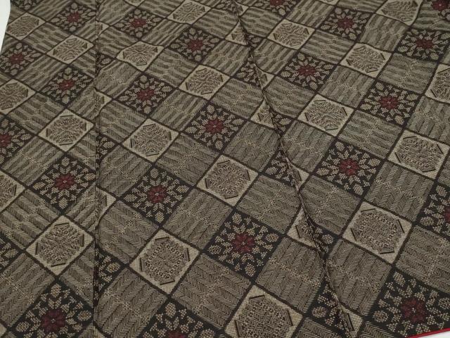 平和屋着物●本場大島紬　龍郷絣　正絹　逸品　CAAX1040vf 平和屋着物○本場大島紬 龍郷絣 正絹 逸品 CAAX1040vf