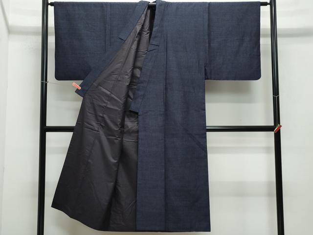 平和屋着物○男性 結城紬 杢 正絹 逸品 CAAX1043vf