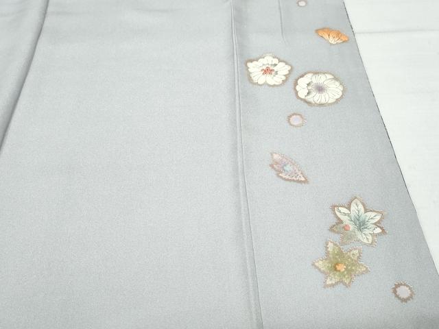 平和屋着物○吉乃一廉 幻の辻が花 訪問着 銀通し地 正絹