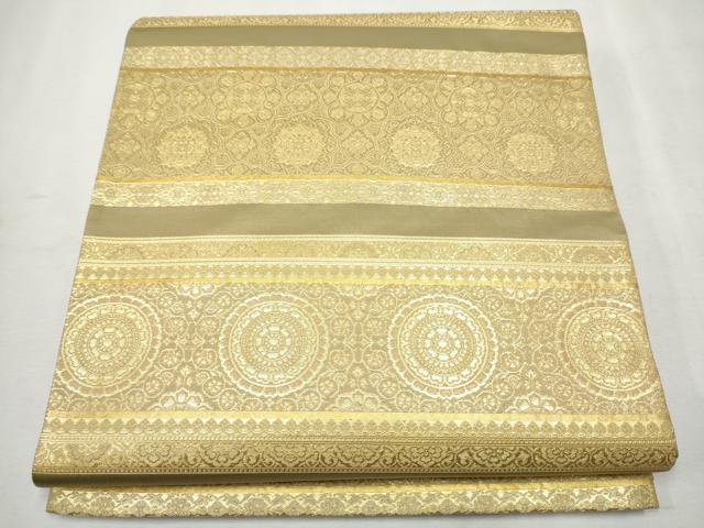 西陣織　箔屋清兵衛　袋帯　六通 西陣織 袋帯 箔屋清兵衛正絹袋帯 箔屋 六通柄 陰山織物 お