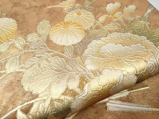 和田光正 金彩友禅 袋帯（六通・太鼓柄） 和田光正 金彩友禅 袋帯（六通・太鼓柄） 平和屋着物○金彩友禅 卓越