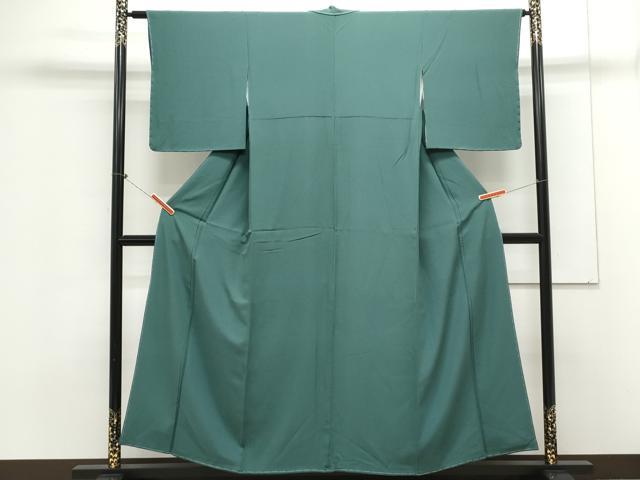 平和屋着物●上質な色無地　作家物　御召茶色　正絹　逸品　CAAX3108th 平和屋着物○上質な色無地 作家物 御召茶色 正絹 逸品 CAAX3108th