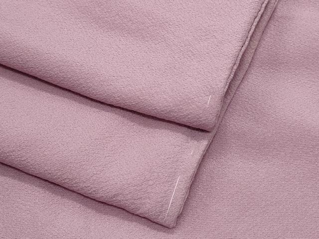 平和屋着物●上質な色無地　石竹色　正絹　逸品　CAAX3116th