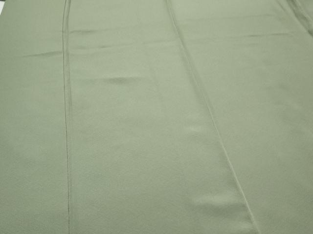 平和屋着物○上質な色無地 鶸茶色 正絹 逸品 CAAX3126th