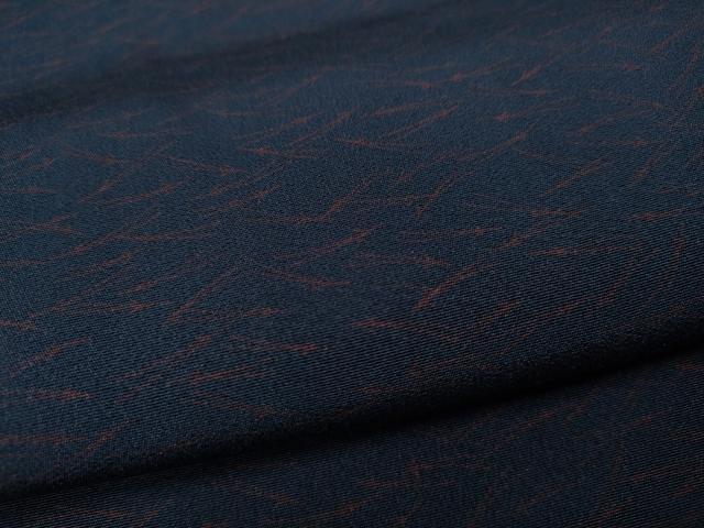 平和屋着物○上質な小紋 こぼれ松葉 正絹 逸品 未使用 CAAX4413ut