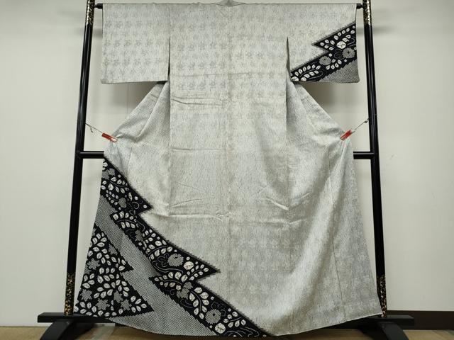 平和屋着物●訪問着　総絞り　万寿菊　正絹　逸品　CAAX4429ut