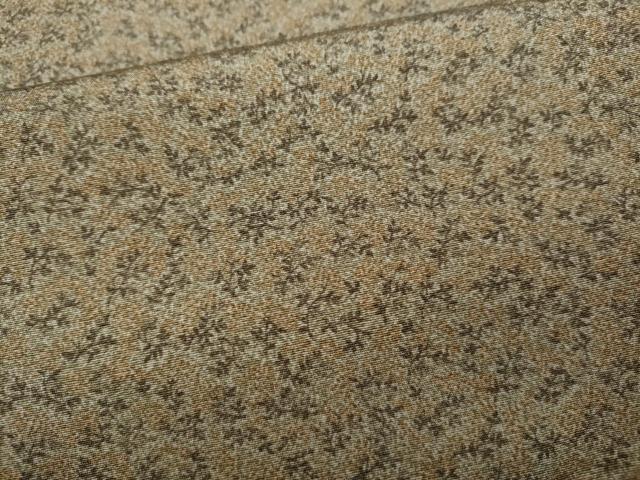 平和屋着物○上質な小紋 枝葉文 三越扱い 正絹 逸品 CAAX4476ut