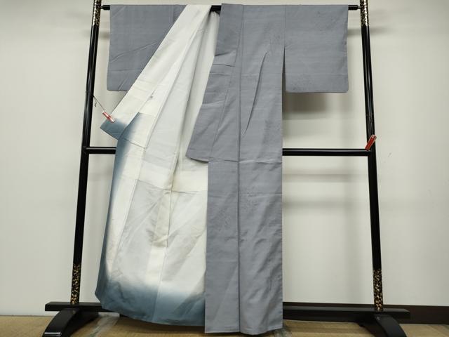 平和屋着物○上質な紬 こぼれ松葉文 正絹 逸品 CAAX4487ut