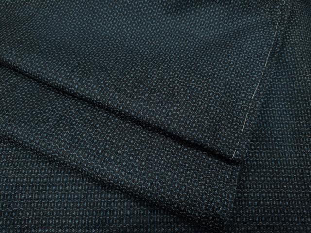 平和屋着物●男性　本場大島紬　100亀甲　総詰め　正絹　逸品　CAAX4530ut